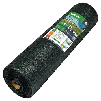 Затіняюча сітка Agreen 85%(1,5х100м) укріплений посилений край 012007