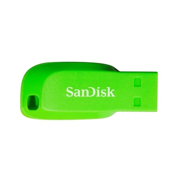 Флеш-накопитель SanDisk Cruzer Blade 16 ГБ USB 2.0 Green Electric (SDCZ50-016G-U46)
