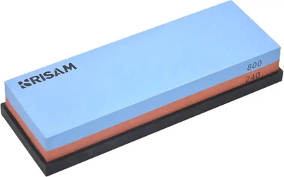 Точильний камінь Risam RW003 водний для кухонних ножів зернистість 240/800 компактний