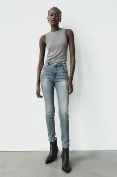 Джинси Skinny Zara світло-синій YJTNB121 36