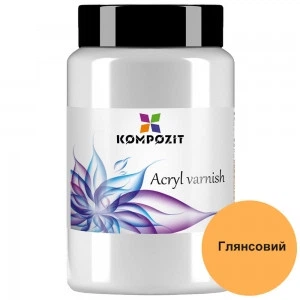 Лак акриловый глянцевый, 0,4 л "ART Kompozit"