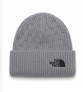 Шапка The North Face унисекс серого цвета One Size (zsr-lk1-qwt)