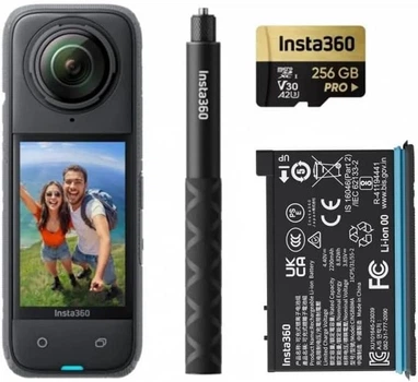 Екшн-камера Insta360 X4 8K Adventure Bundle (CINSABMA_X407)