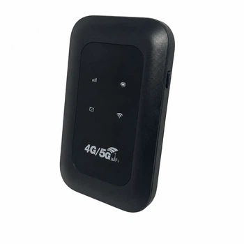 Мобільний 4G LTE Wi-Fi роутер MF800 під SIM-карту, MiFi модем 150 Мбіт/с, до 10 пристроїв Black