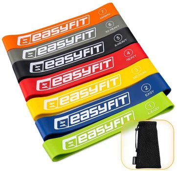 Гумки для фітнесу EasyFit EF-1814 набір 7 шт (56003342)