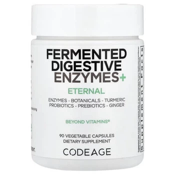 Пищеварительные ферменты Codeage Fermented Digestive Enzymes+ 90 Vegetable Capsules