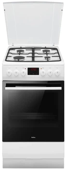 Плита комбінована Amica 510GEH3.33ZpTaDpA(W) PIZZA
