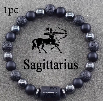 Каменный браслет Zodiac Stone со знаком Зодиака Стрелец