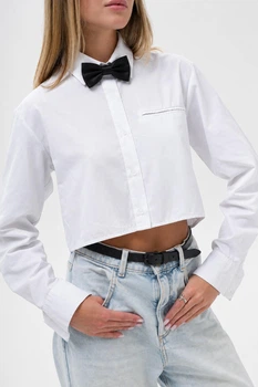 Жіноча Класична Краватка Метелик Without Bow Black