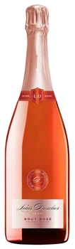 Вино игристое Louis Drescher Cava Rose Organic Brut розовое брют 0,75л 12%