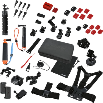 Набір аксесуарів до екшн-камери Rollei Action Camera Accessory Set Sport XL сумісний з GoPro (4048805216437)