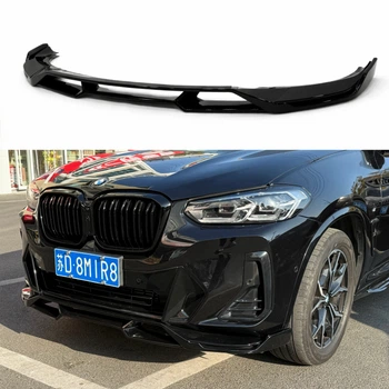 Юбка переднего бампера M-Performance для BMW X3 G01 / X4 G02 2022-2024 для BMW X4 G02 2018- (9572)