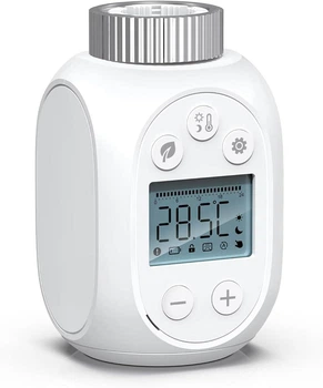 Радіаторний термостат ZigBee 5–30°C програмований LCD, розумний термостат для опалення Tuya Smart Life