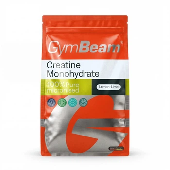 100% Креатин моногідрат 1000 г лимон - лайм - GymBeam