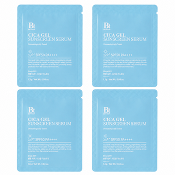Зволожувальна сонцезахисна крем-сироватка з центелою Benton CICA Gel Sunscreen Serum SPF50/PA++++, 1.2 г * 4 шт