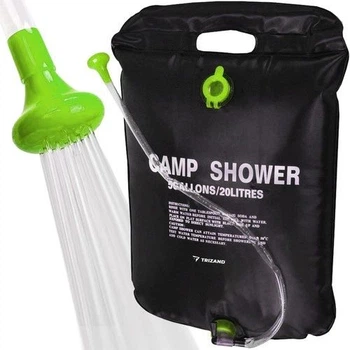 Душ туристический солнечный Trizand Camp Shower 23493, 20 л, портативный, для кемпинга и дачи