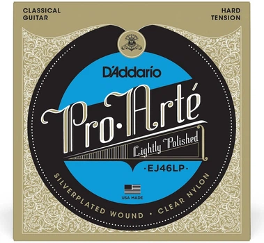 Струны для классической гитары D'Addario EJ46LP Pro-Arte Lightly Polished High Tension