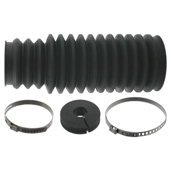 Пыльник рулевой рейки BMW 3 (E46) 98-05 (15x186x55) (с хомутами) Febi Bilstein 27086