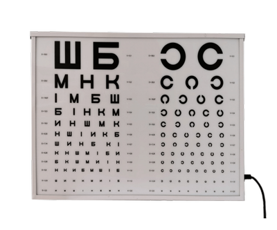 Набір таблиць для перевірки зору АР-02М