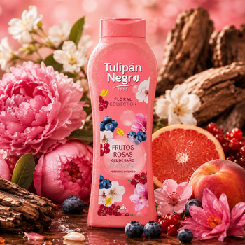 Гель для душа Tulipan Negro Розовые фрукты, 650 мл