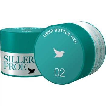 Гель SILLER Liner Bottle Gel №002 для швидкого укріплення 15 мл