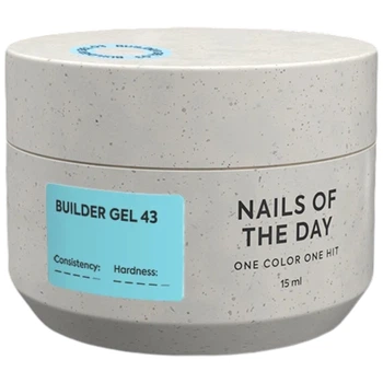 NAILSOFTHEDAY Builder Gel 43, 15 мл