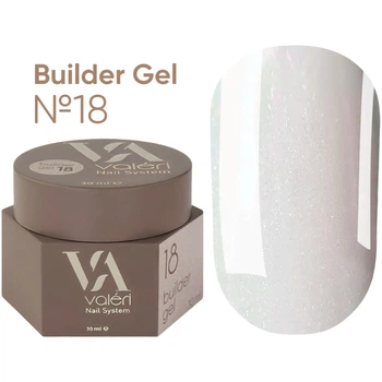 VALERI Builder Gel Моделюючий гель №18, 30 мл