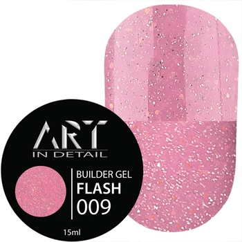 ART ART Builder Gel FLASH Моделюючий гель №009, 15 мл