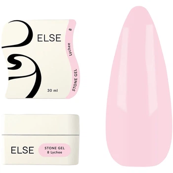 ELSE Stone Gel Гель для нарощування та укріплення нігтів №08 Lychee, 30 мл