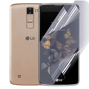 Плёнка гидрогелевая для LG K8 LTE МАТОВАЯ противоударная на прозрачная