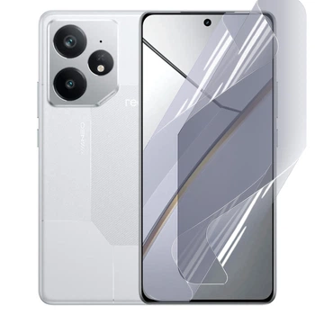 Плёнка гидрогелевая для Realme Neo 7x МАТОВАЯ противоударная прозрачная