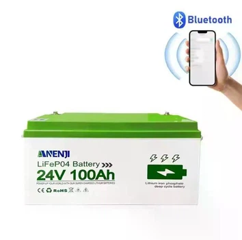 Акумуляторна батарея Anenji ANJ-24V-100AH-PX lifepo4 100A 24V Bluetooth