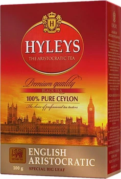 Чай Хейліс Hyleys Англійський Аристократичний чорний курпнолистовий 100г