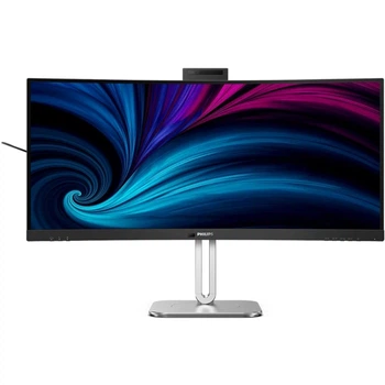 TFT 34" Philips 34B2U6603CH, WQHD, VA, 120Гц, вигн., 2xHDMI, DP, USB-C,RJ-45,USB-hub,HAS,сіро-ср. (34B2U6603CH/00)