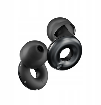 Беруши Loop Switch 2 Black, с регулировкой шумопонижения, 3 режима 20/23/26 дБ, многоразовые вкладыши для ушей, черные