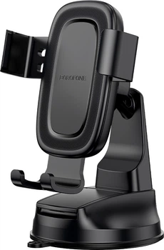 Автодержатель для телефона BOROFONE BH130 Black (6941991121289)