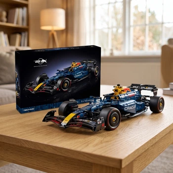 Конструктор Technic Oracle Red Bull Racing RB20 F1 Car, болид Формула 1, 1639 деталей