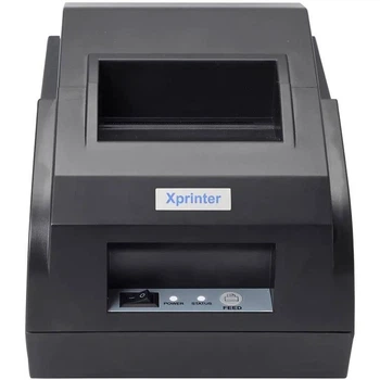Принтер чеків Xprinter (термодрук, 90 мм/с, стрічка 58 мм, USB, чорний) (XP-58IIL)