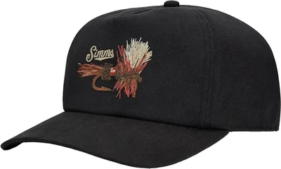 Кепка Simms Double Haul Cap One size Black Royal Wulff