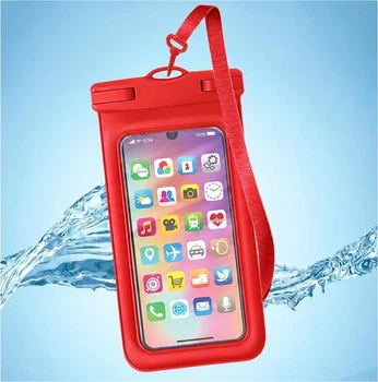 Водонепроницаемый чехол Waterproof Color Red (45497)