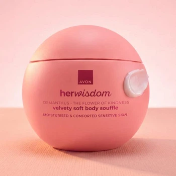 Парфюмированное крем-суфле для тела Avon Herwisdom Osmanthus, 180 мл – успокаивающий крем для сухой и чувствительной кожи.