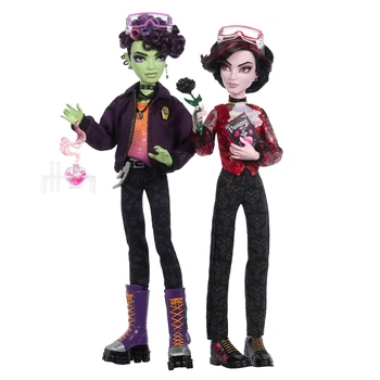 Набір ляльок Монстер Хай Кірен Валентин та Спеллдон Колдронелло Monster High Kieran Valentine and Spelldon Cauldronello (JHK60) (JHK60)
