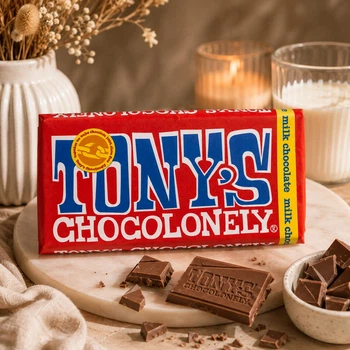 Шоколад Tony's Chocolonely Milk Chocolate 32% какао 180 г