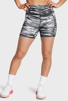 Жіночі чорні велосипедки з візерунком Pjt Rck HWT Shorts Tools Under Armour XL 1388091-001