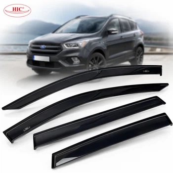 Дефлектори вікон вітровики HIC для Ford Kuga / Escape 2013-2019 (fo90)