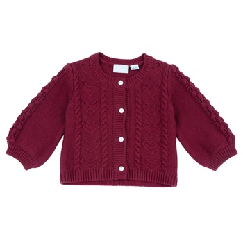 Кардиган Chicco Hanne, цвет бордовый, размер 92 (263.02720.078)