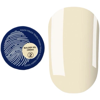TOUCH Builder gel Crema №02 Моделюючий гель, 15 мл