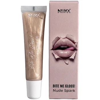 NIKA ZEMLYANIKINA Nude Spark Блиск для губ, 14 г