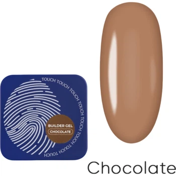 TOUCH Builder Gel №26 Chocolate Камуфлюючий будівельний гель, 30 мл