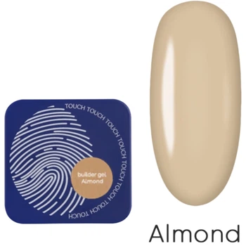 TOUCH Builder Gel Almond Камуфлюючий будівельний гель, 10 мл